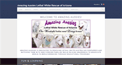 Desktop Screenshot of amazingaussies.org